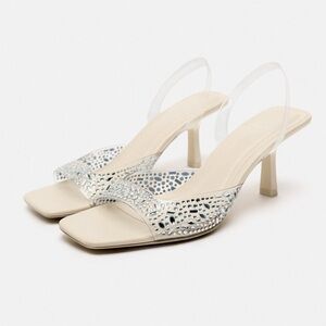 Zara Diamond Heels